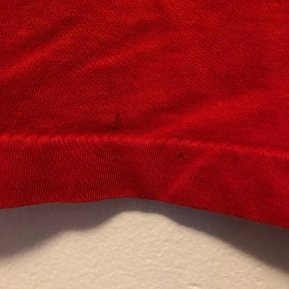 Vintage Montreal Canadiens T-shirt Single Stitch Size Large Chalk Lineq - Picture 8 of 9